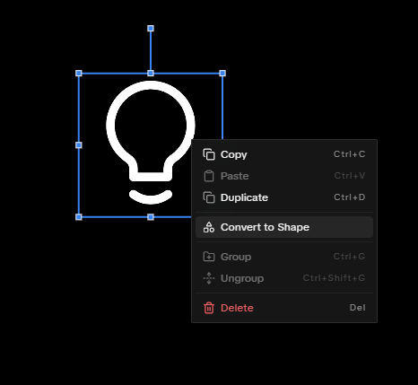 SVG to vector shape morphing